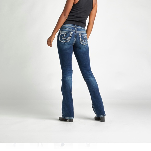 Silver Aiko Jeans - Picture 2 of 6